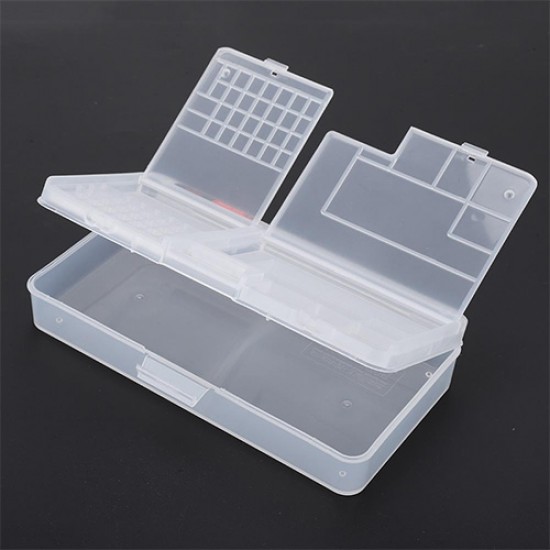 Multi-function Storage Box for LCD Screen, Motherboard, IC Chips Component, Screws Organizer Container Cellphone Repair Tool Multi-function Storage Box for LCD Screen, Motherboard, IC Chips Component, Screws Organizer Container Cellphone Repair Tool