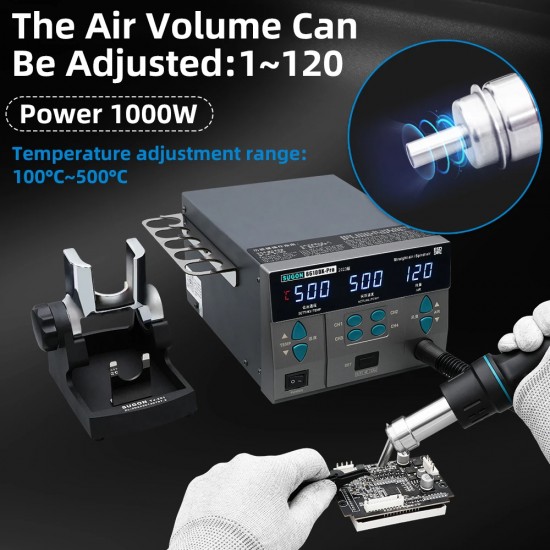 SUGON 8610DX-Pro Hot Air Rework SMD Machine (1000W) SUGON 8610DX-Pro Hot Air Rework SMD Machine (1000W)