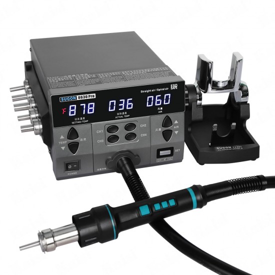 SUGON 8630Pro Hot Air Rework SMD Machine ( 1300W ) SUGON 8630Pro Hot Air Rework SMD Machine ( 1300W )
