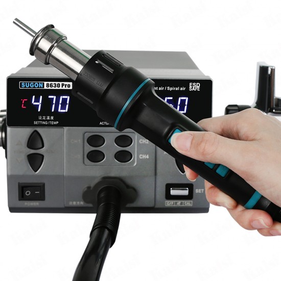 SUGON 8630Pro Hot Air Rework SMD Machine ( 1300W ) SUGON 8630Pro Hot Air Rework SMD Machine ( 1300W )