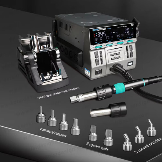 SUGON 8650 (3 Heat Modes) Hot Air Rework SMD Machine (1300W) SUGON 8650 (3 Heat Modes) Hot Air Rework SMD Machine (1300W)