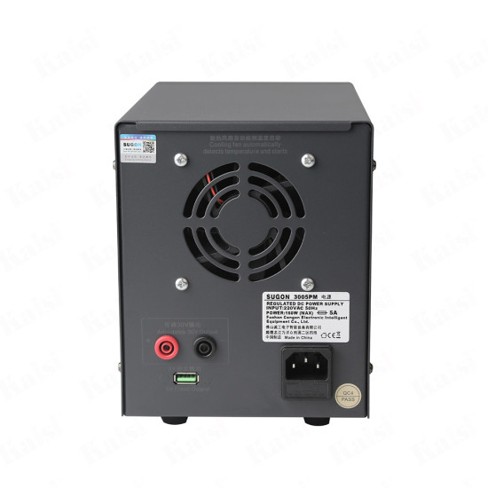 SUGON 3005PM Adjustable Digital DC Power Supply With Short Killer With Memory Option ( 30V~5A ) - 2026 Version
