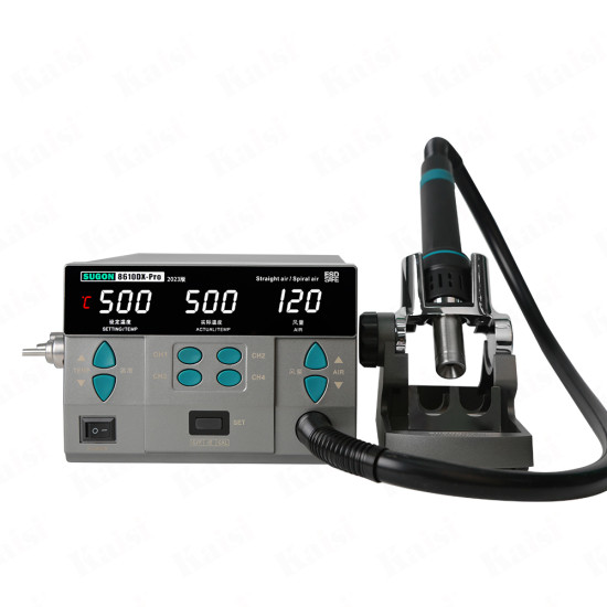 SUGON 8610DX Pro High Power Heat Gun Digital Display SMD Rework Station (1000W)