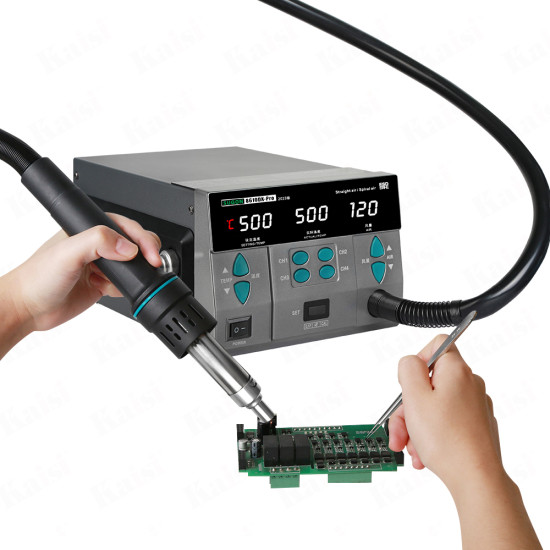SUGON 8610DX Pro High Power Heat Gun Digital Display SMD Rework Station (1000W)