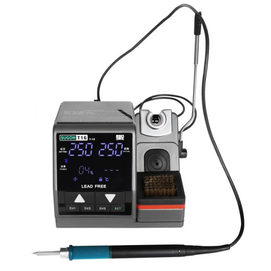 Sugon T16 Soldering Iron Station 2S Rapid Heating With Knife Bit (120W) Sugon T16 Soldering Iron Station 2S Rapid Heating With Knife Bit (120W)