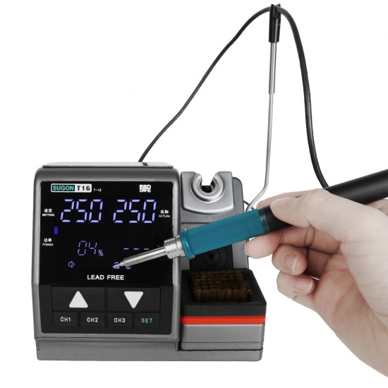 Sugon T16 Soldering Iron Station 2S Rapid Heating With Knife Bit (120W) Sugon T16 Soldering Iron Station 2S Rapid Heating With Knife Bit (120W)