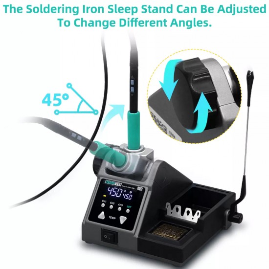Sugon T21 Soldering Iron Station 2S Rapid Heating With 3 Bits (120W) Sugon T21 Soldering Iron Station 2S Rapid Heating With 3 Bits (120W)