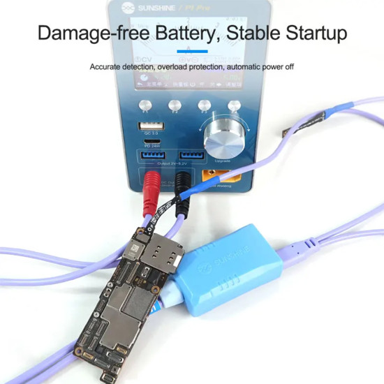 Sunshine SS-908E IP Series Repair Special Power On Line Cable for iPhone 7 to 15 Pro Max