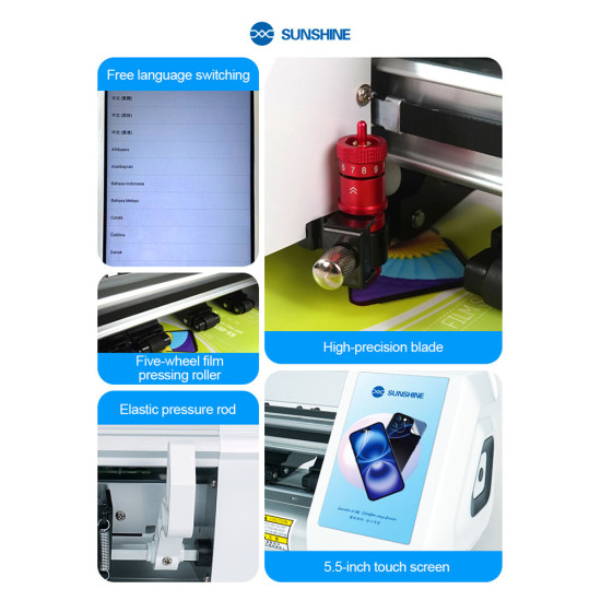 Sunshine Sticker / Screen Guard 16 Inch Cutting Machine With Lifetime Updates & Unlimited Cutting - Y25 Plus
