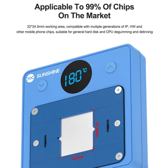 Sunshine SS-T12C Constant Temperature IC Chip Heating Glue Remover 
