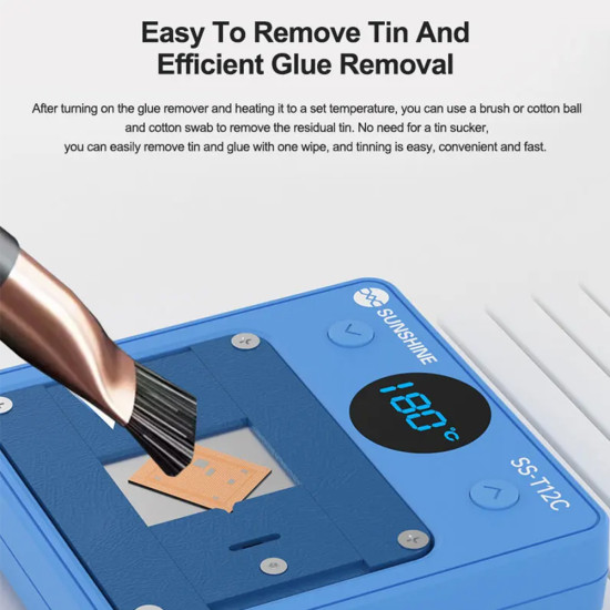 Sunshine SS-T12C Constant Temperature IC Chip Heating Glue Remover 