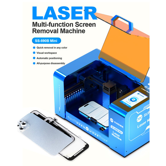 Sunshine SS-890B Mini Laser Screen Removal Machine 