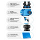 Sunshine M9T (3D Continuous Zoom) 6X~45X True Zoom Trinocular Stereo Microscope - Exclusive Quality