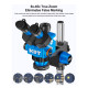 Sunshine M9T (3D Continuous Zoom) 6X~45X True Zoom Trinocular Stereo Microscope - Exclusive Quality
