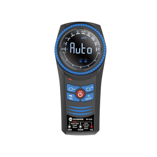 Sunshine DT-24R True RMS Smart Color Screen Rotary Dial Multimeter