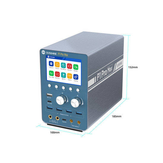 Sunshine P1 Pro Max Intelligent Regulated Power Supply (30V) With Waveform Display & Battery Spot Welding Sunshine P1 Pro Max Intelligent Regulated Power Supply (30V) With Waveform Display & Battery Spot Welding