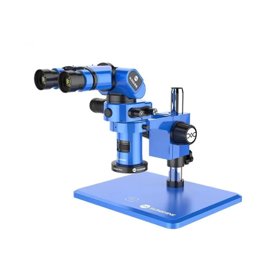 Sunshine R360 Pro (7X-58X) Foldable / Rotatable Eye Distance Adjustment Integrated Microscope With CTV And Light Set