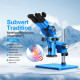 Sunshine R360 Pro (7X-58X) Foldable / Rotatable Eye Distance Adjustment Integrated Microscope With CTV And Light Set