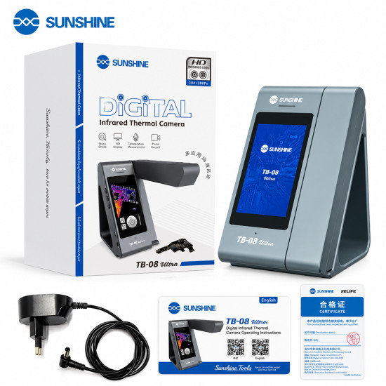 Sunshine Short Cam 5 (TB-08 Ultra) Dual Light Fusion Infrared Thermal Camera with Smart Voice 