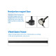 Sunshine SS-804 Magnet Base Stainless Steel Cob Wick LED Lamp (10W) Sunshine SS-804 Magnet Base Stainless Steel Cob Wick LED Lamp (10W)