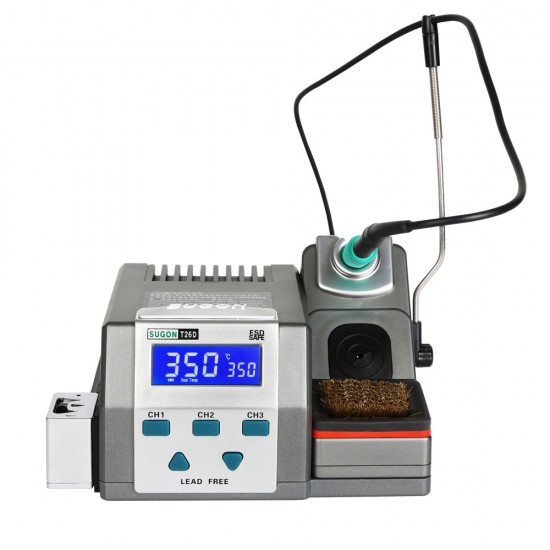 SUGON T26D Soldering Iron Station 2S Rapid Heating With 1 Bit & 6 Bit Caps SUGON T26D Soldering Iron Station 2S Rapid Heating With 1 Bit & 6 Bit Caps