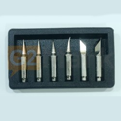 Small Bit Cap For Sugon / JBC / Jabe Soldering Iron Station ( 6Pcs Set )