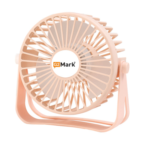 Portable USB Table Fan with 3 Speed Mode ( Color - Black/Pink ) FS022 Portable USB Table Fan with 3 Speed Mode ( Color - Black/Pink ) FS022