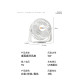 Portable USB Table Fan with 3 Speed Mode ( Color - Black/Pink ) FS022 Portable USB Table Fan with 3 Speed Mode ( Color - Black/Pink ) FS022