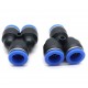 Push in 8MM T Connector For OCA Machine 
