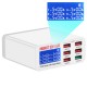 TE-896 6 Port USB Smart Lightning Charger With QC 3.0 Port TE-896 6 Port USB Smart Lightning Charger With QC 3.0 Port