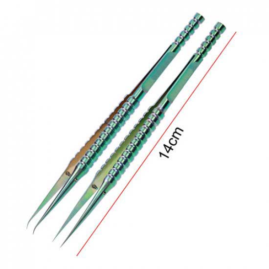0.15 Titanium Alloy Ultraprecise Tweezer - Bent 0.15 Titanium Alloy Ultraprecise Tweezer - Bent