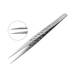 Precision Perforated Tweezer OS-13 - Straight 