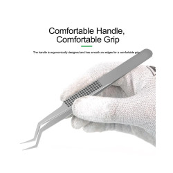 One-Stop ST-20 Non-Magnetic Stainless Steel Precision Tweezer For Chip Placement 