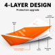 TPU Material Hydrogel Explosion Proof Film - HD Clear (195*120MM - 50Pcs)