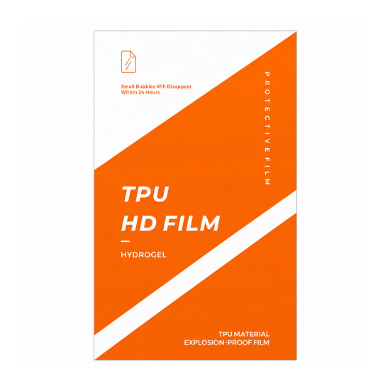 TPU Material Hydrogel Explosion Proof Film - HD Clear (195*120MM - 50Pcs)