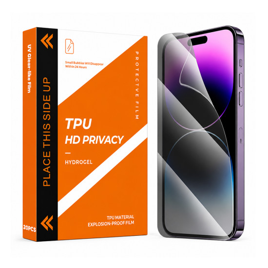 TPU Material Hydrogel Explosion Proof Film - HD Privacy (180*120MM - 50Pcs)
