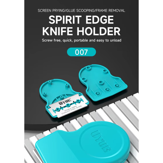 UYUE 007 Knife Clip Double Side Plastic Blade Holder (Edge LCD)
