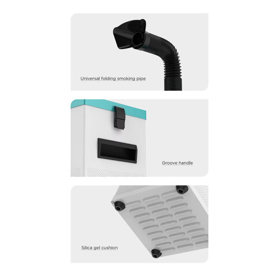 UYUE JH50 Smoke Absorber Machine With 3 Layer Carbon Filter UYUE JH50 Smoke Absorber Machine With 3 Layer Carbon Filter