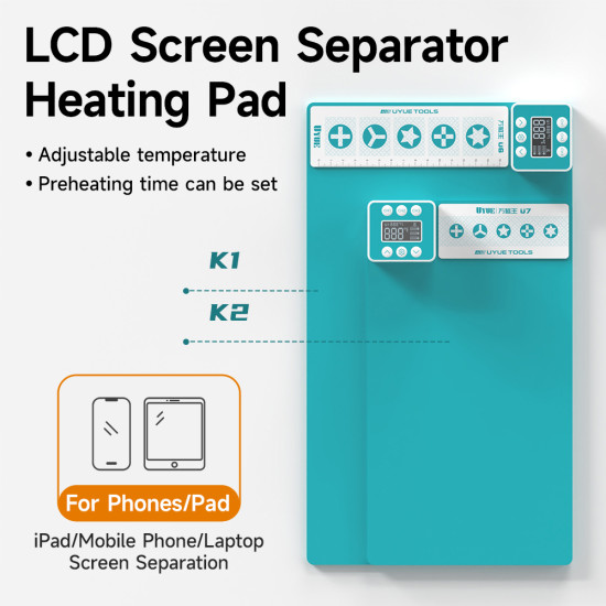 UYUE K1 15-Inch LCD Screen Separator Heating Platform