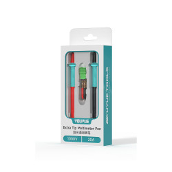 UYUE Universal Multimeter Stainless Steel Test Cable (1000V / 20A)
