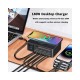WLX-818DP 9-in-1 USB Magnetic Display Charger ( 140W Max Output ) WLX-818DP 9-in-1 USB Magnetic Display Charger ( 140W Max Output )