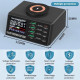 WLX-X9M 8 Port USB Smart Lightning Wireless Charger With QC 3.0 & PD Port (110W Max Output)