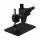 YCS 6575X Trinocular Stereo Microscope With 0.5X CTV Camera Zoom Lens & LED Adjustable Light