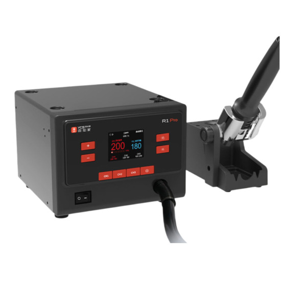 YCS R1 Pro Temperature Control Hot Air Gun Rework Station (1000W) YCS R1 Pro Temperature Control Hot Air Gun Rework Station (1000W)