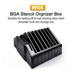 YCS W08 BGA Reballing Stencil Storage Box