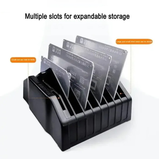 YCS W08 BGA Reballing Stencil Storage Box