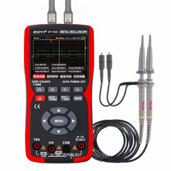 Zoyi ZT-703S Dual Channel 50MHz Digital Storage Oscilloscope Multimeter Signal Generator (3 in 1)