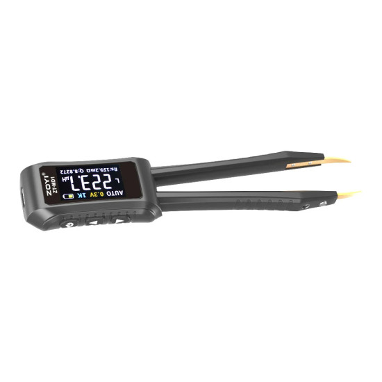 ZOYI ZT-MD1 Digital LCR Tweezer Meter Auto Identification (L/C/R/D/Q/ESR)