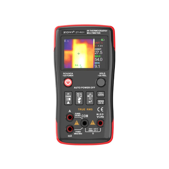 ZOYI ZT-R01 Thermal Imaging With True RMS Digital Multimeter (2IN1)